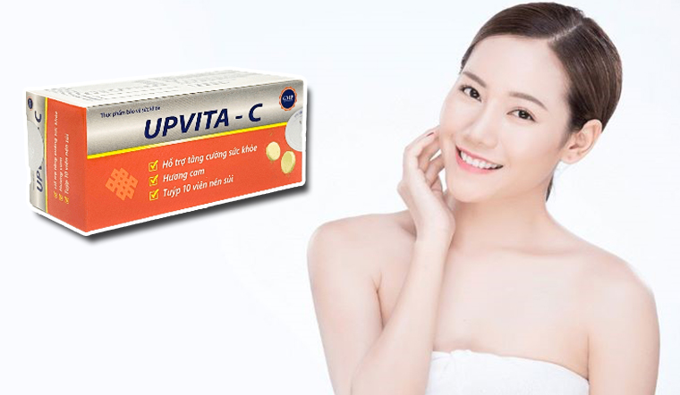 Viên sủi Vitamin tổng hợp Upvita-C hỗ trợ tăng cường sức khỏe